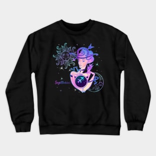 Sagittarius Astrology Horoscope Zodiac Birth Sign Gift for Women Crewneck Sweatshirt